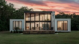 hybrid shipping container homes